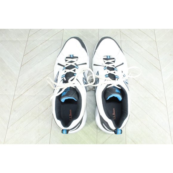 New Balance 608v4 White Royal Suede Mesh Breathable Training Shoes Size 11.5 - Picture 6 of 10